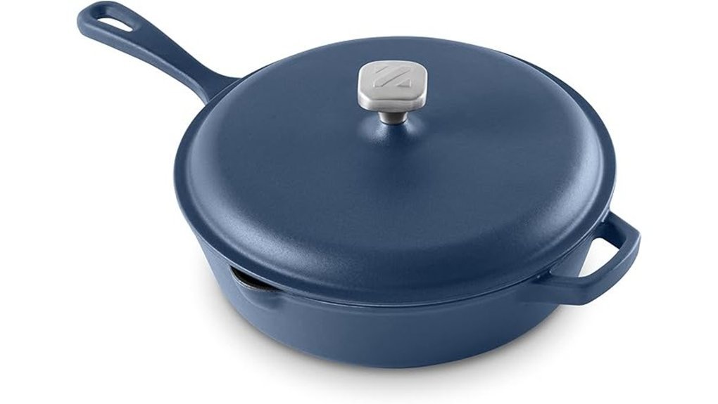 versatile cast iron skillet