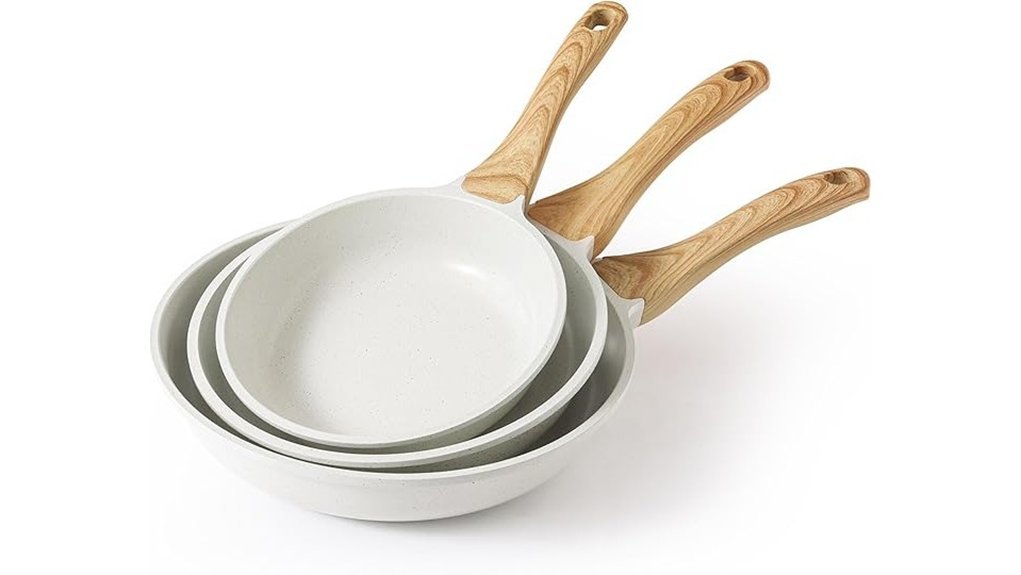 versatile ceramic frying pans