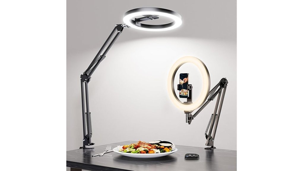 versatile desk lighting setup