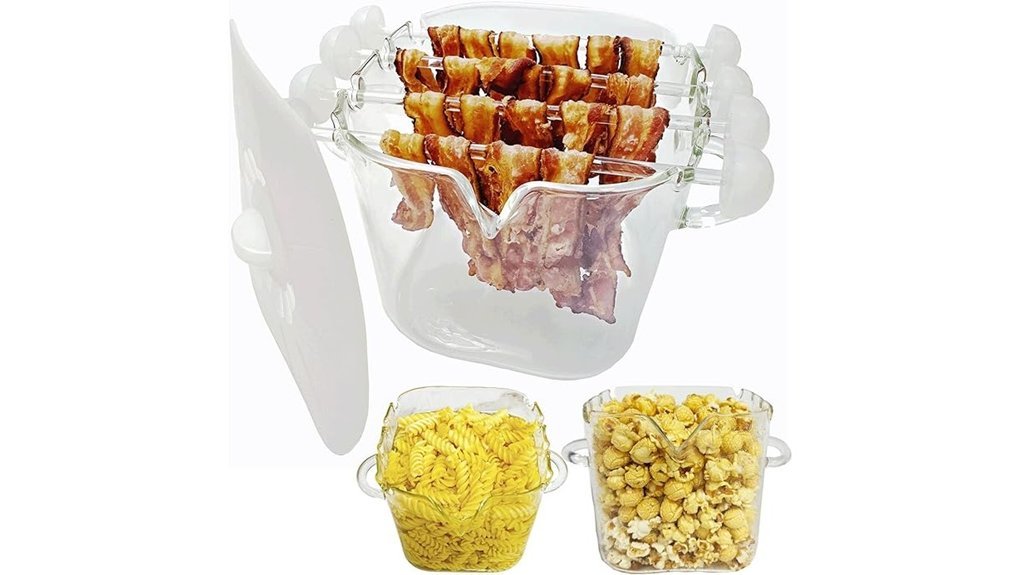 versatile glass cooking bowl