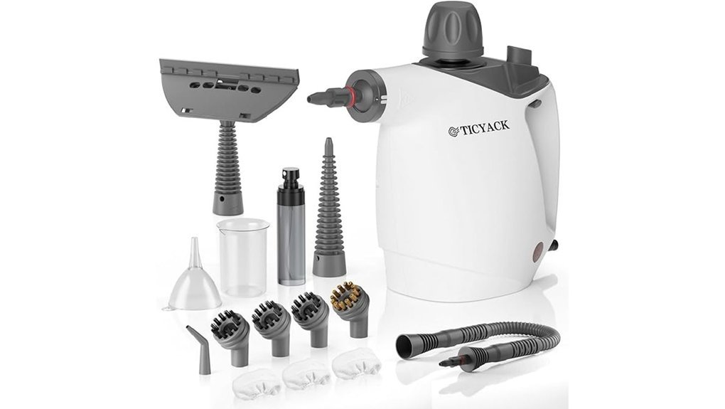 versatile handheld steam cleaner