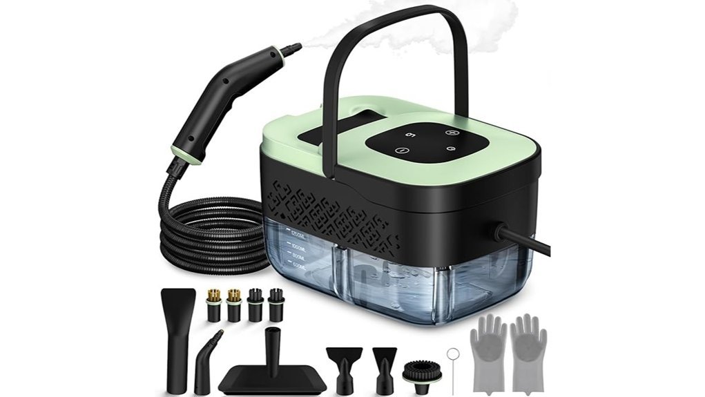 versatile handheld steam cleaner