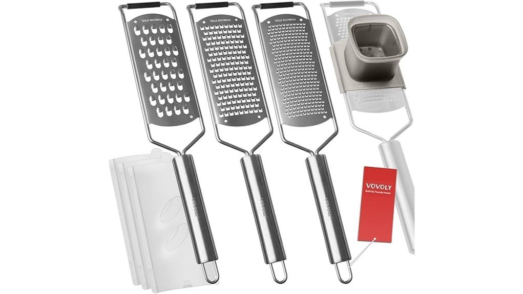 Best Zesters Home Cooks Swear By for Bright Flavor versatile kitchen grater set