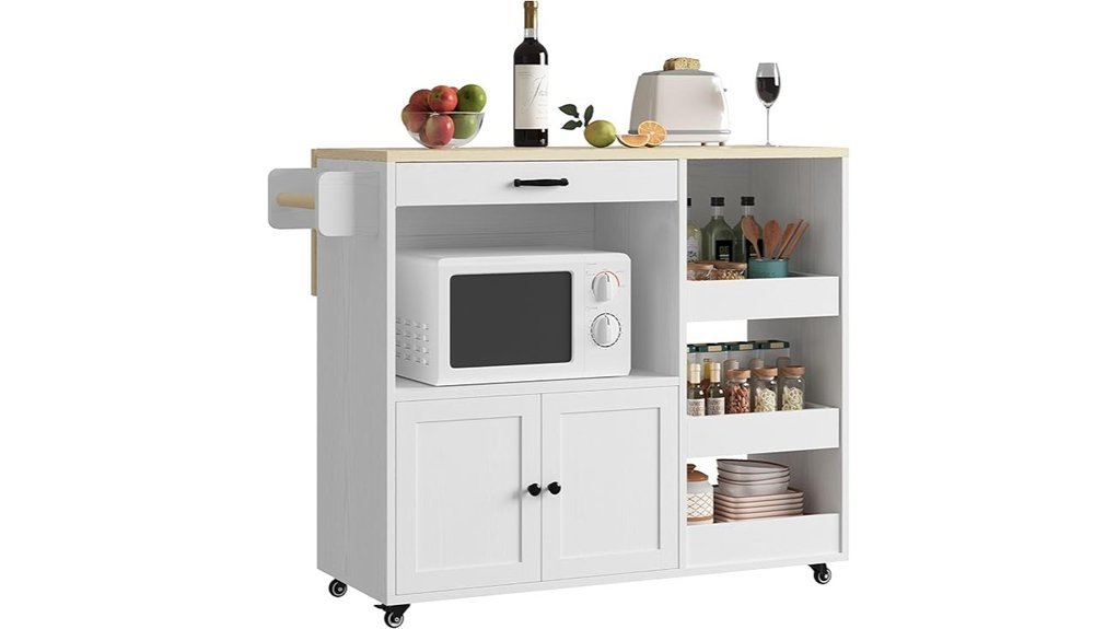 versatile kitchen island cart