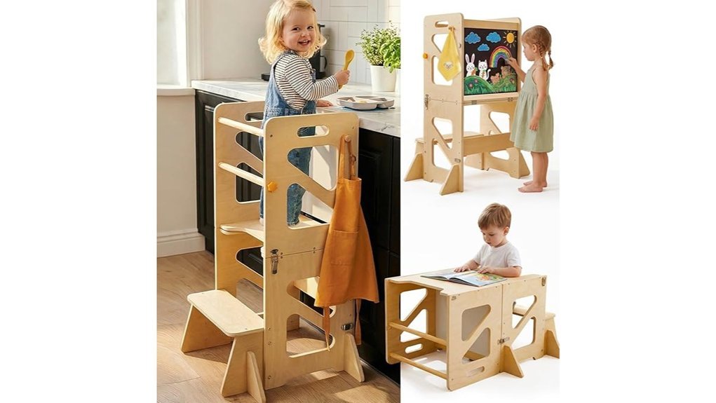 Best Toddler Tower Picks That Make Kitchen Time Safer versatile toddler kitchen stool