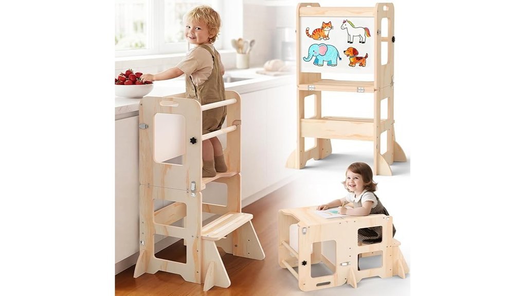 Best Toddler Tower Picks That Make Kitchen Time Safer versatile toddler kitchen stool