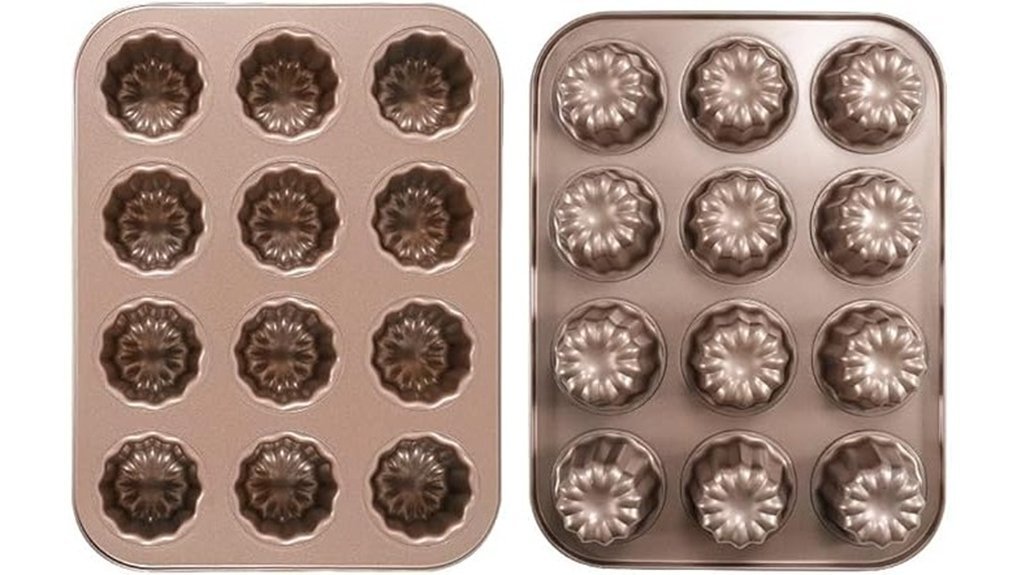 versatile 12 cavity baking set