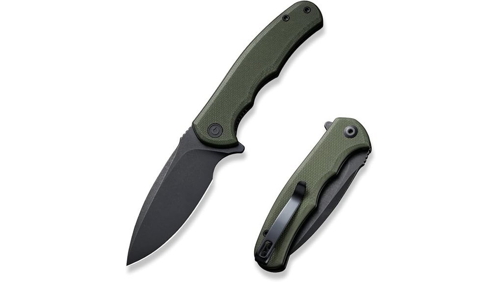 compact d2 steel knife