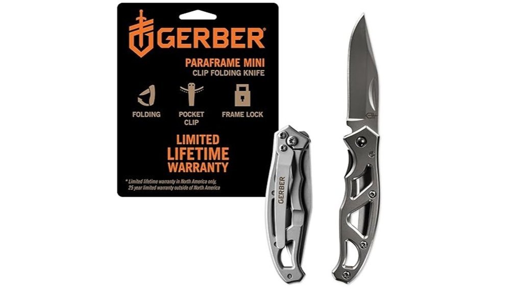 compact stainless steel knife
