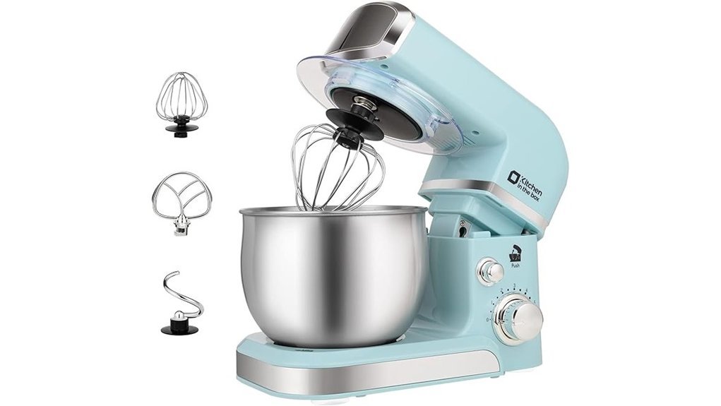 compact stand mixer appliance