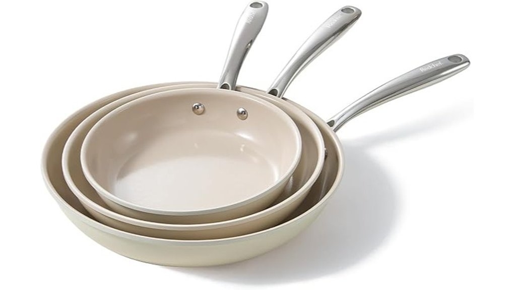 ceramic nonstick frying pan set