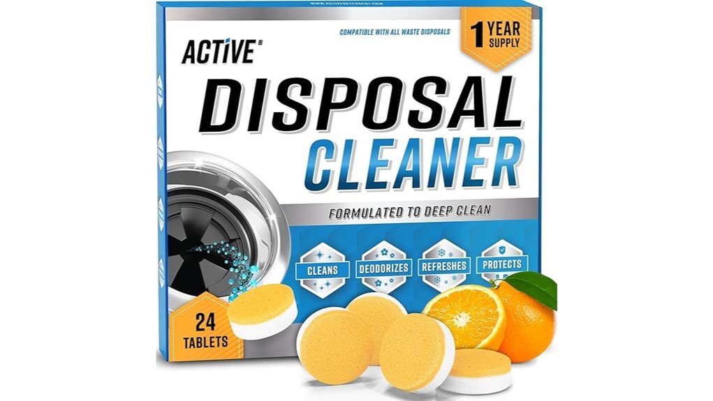 citrus garbage disposal tablets