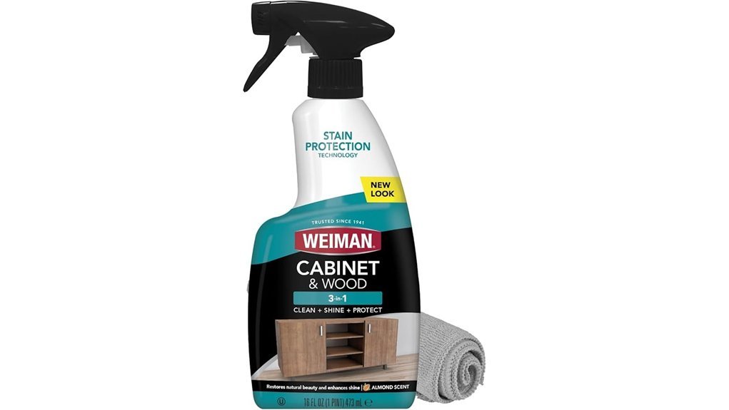 clean shine cabinets wood