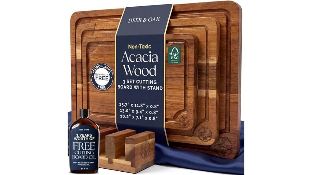 acacia wood cutting board