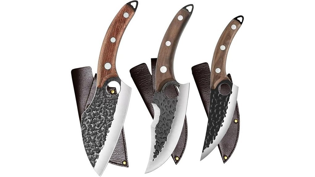 artisan knife set included