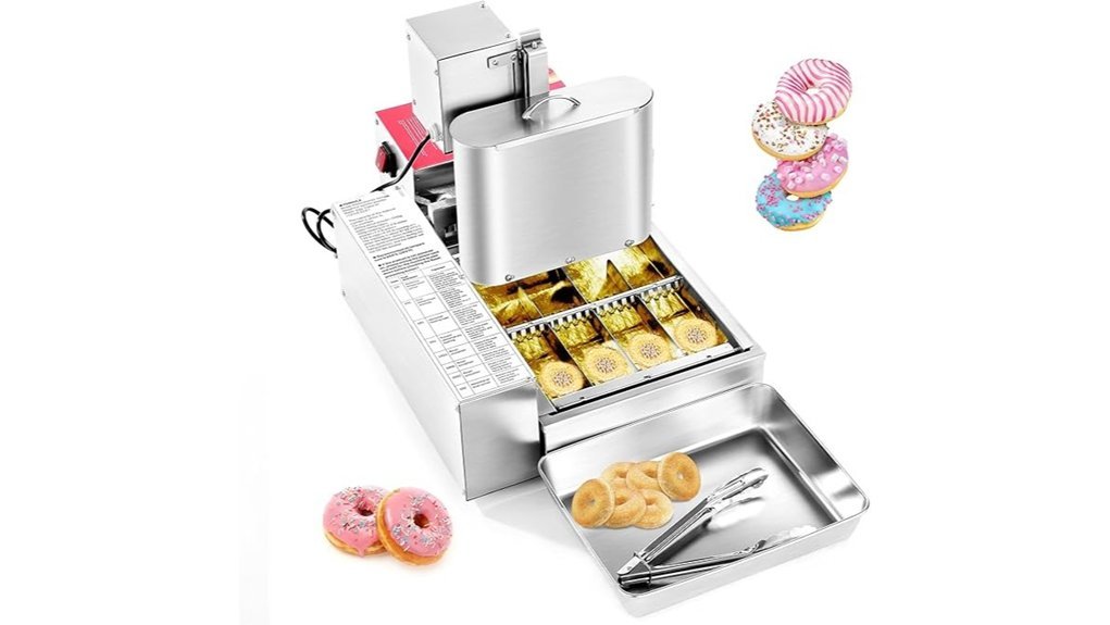automatic 4 row donut fryer