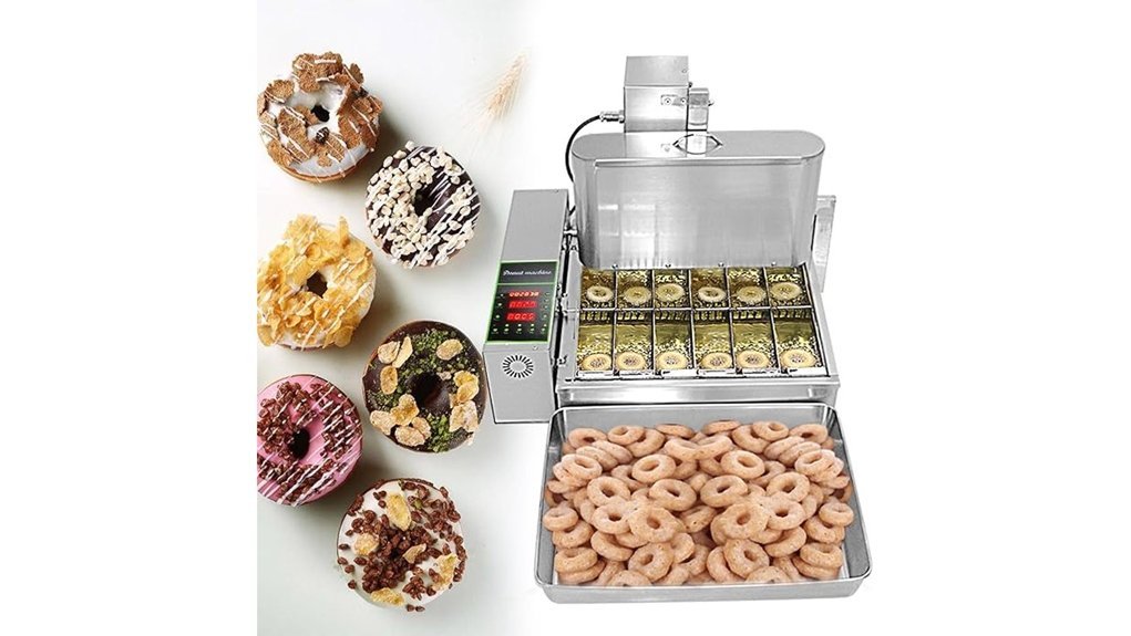 automatic 6 row donut maker