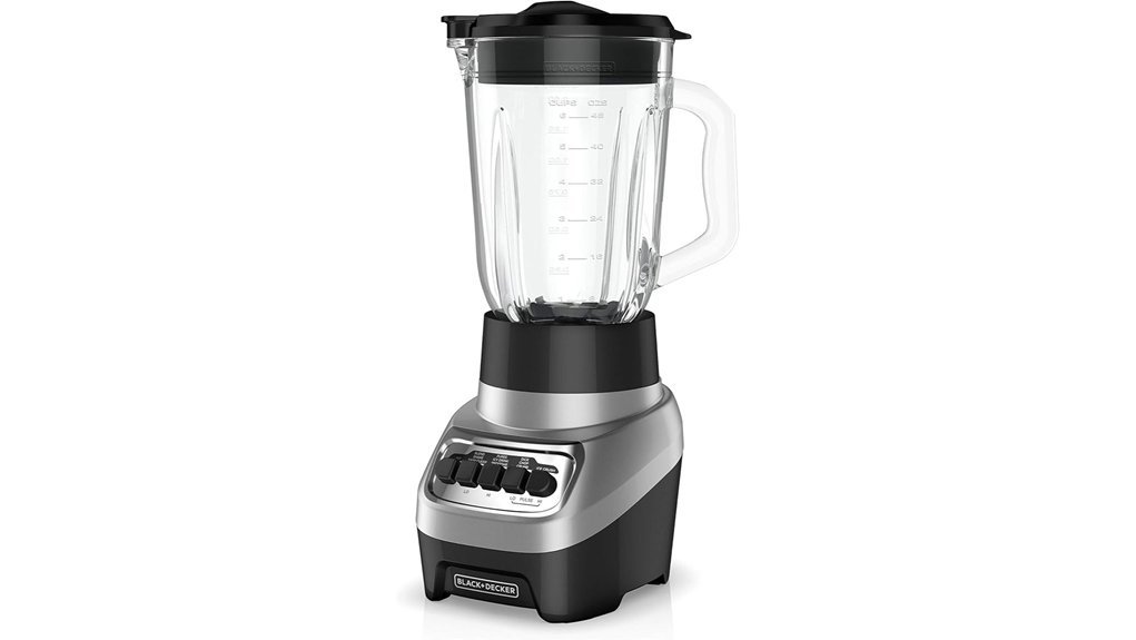 glass jar blender power