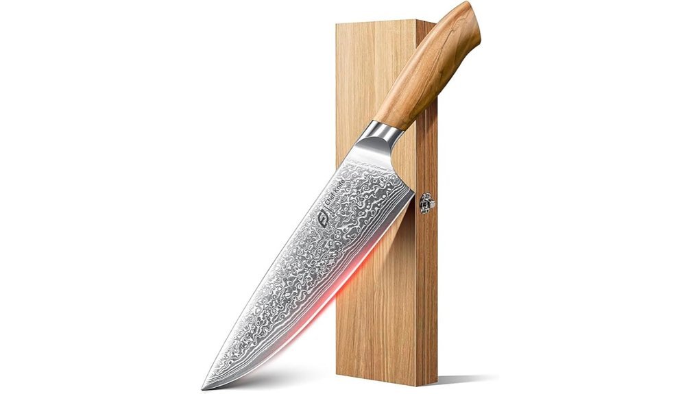 damascus steel chef knife