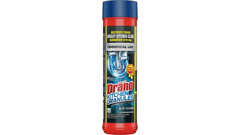 drano kitchen drain cleaner