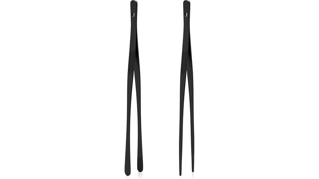 durable stainless steel tongs
