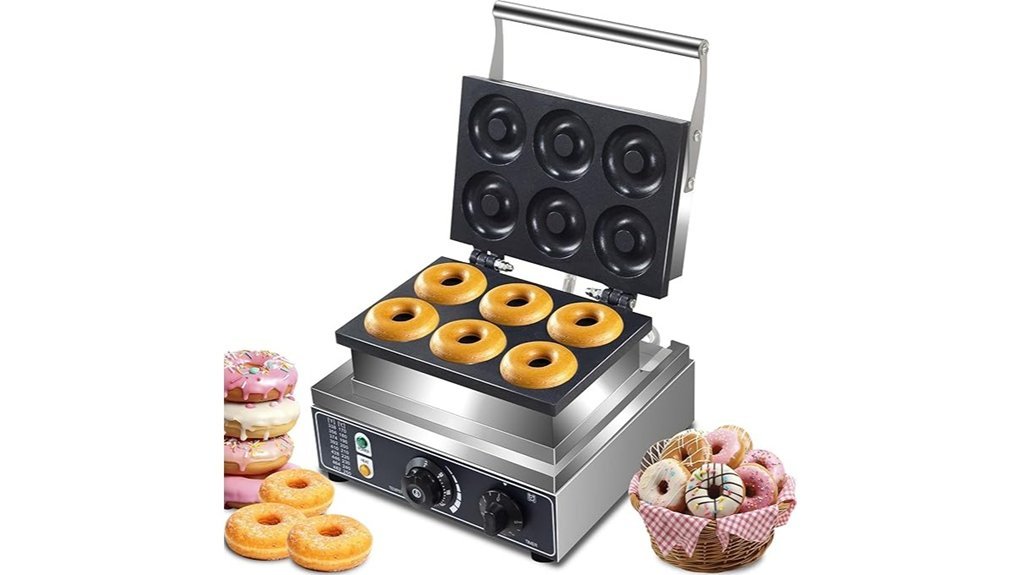 electric 6 hole donut maker