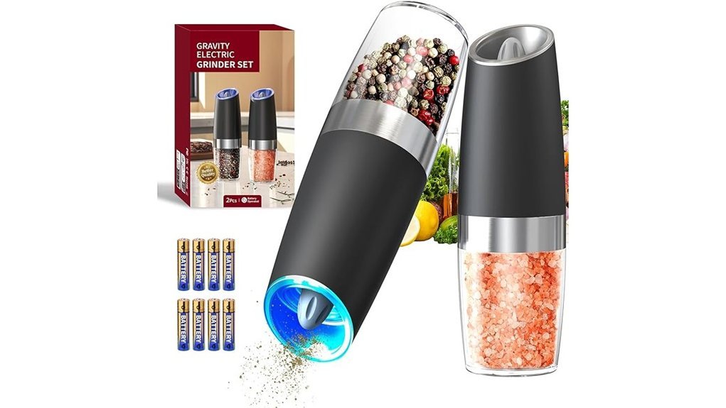 electric grinding spice set