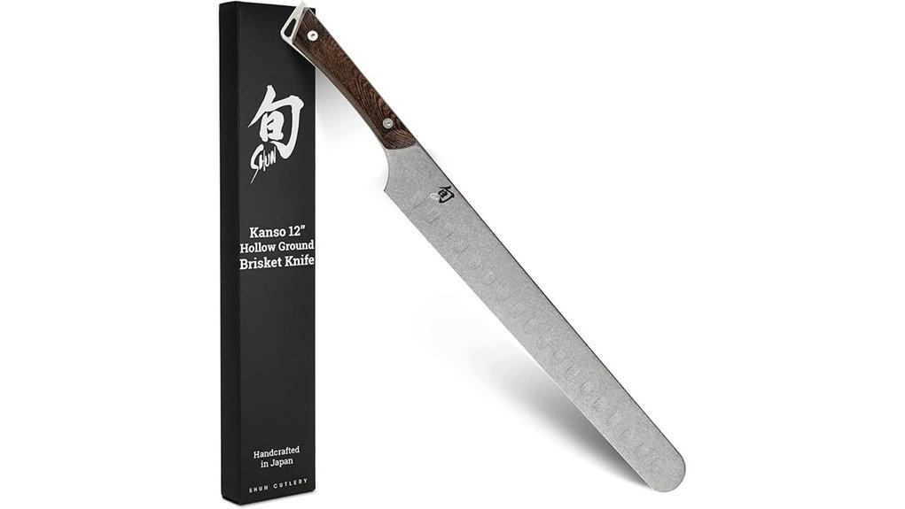 elegant japanese brisket knife