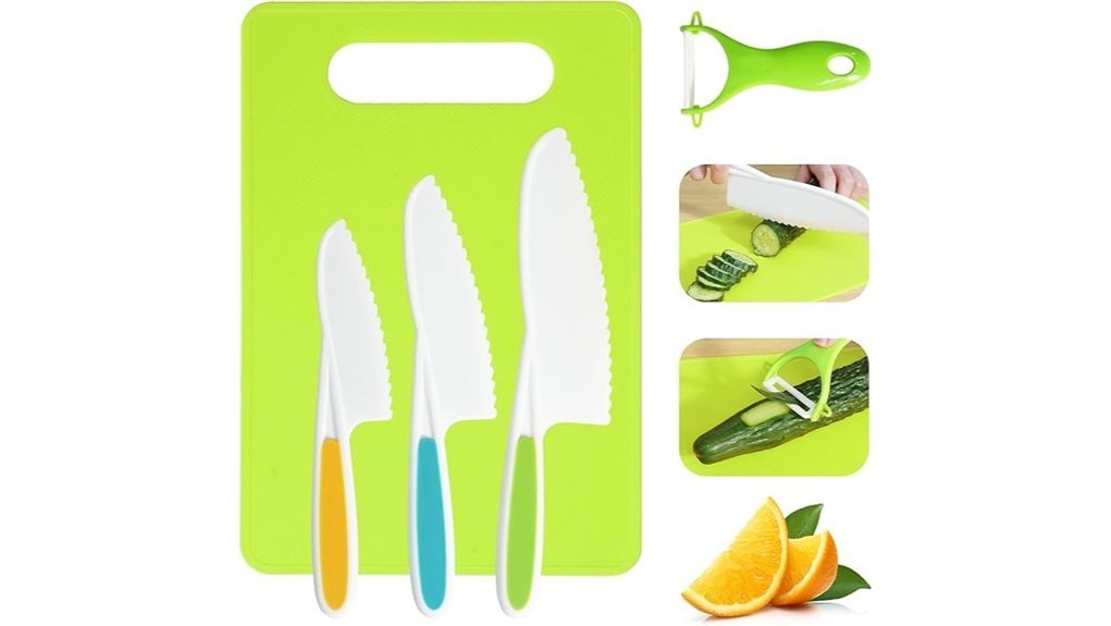 montessori knife set for kids