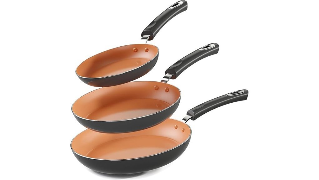 Best Copper Frying Pans That Elevate Everyday Cooking nonstick frying pan set