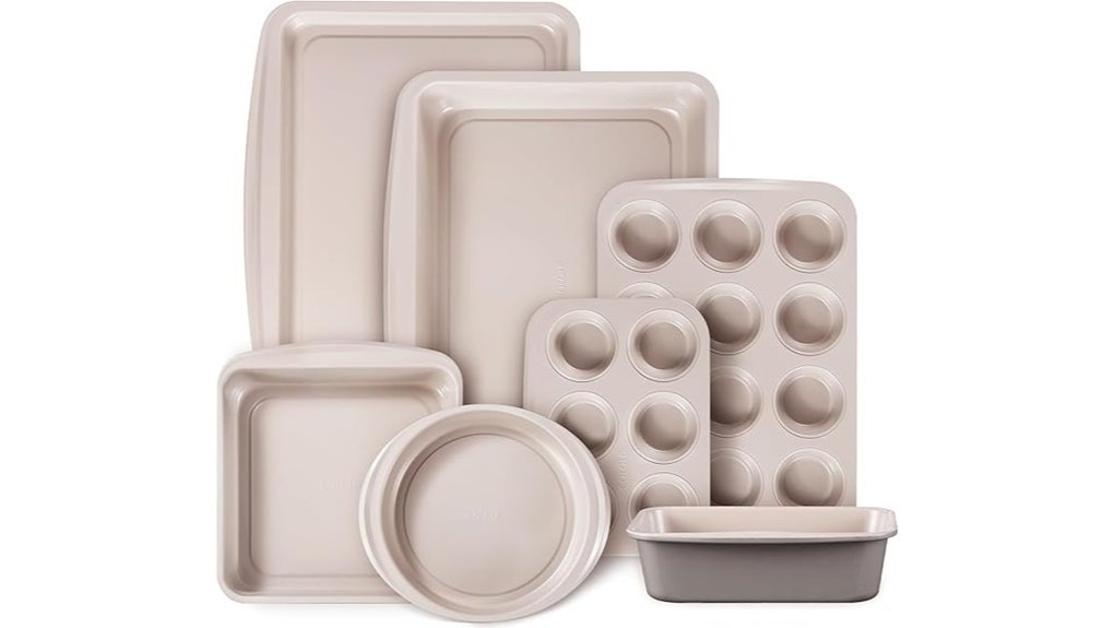 nonstick stackable bakeware set