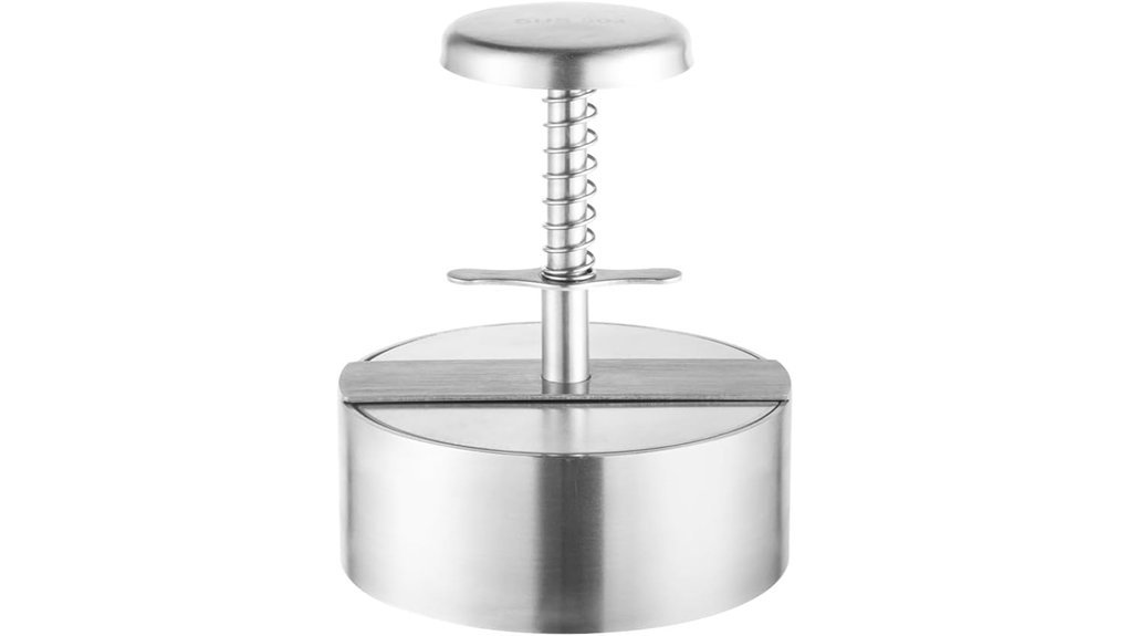 Best Burger Presses for Perfect Patties Every Time stainless steel burger press
