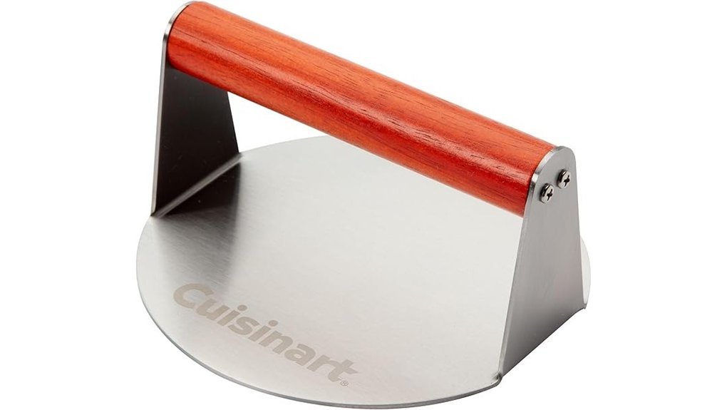 Best Burger Presses for Perfect Patties Every Time stainless steel burger press