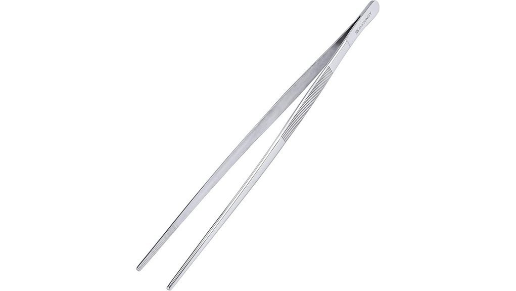 stainless steel kitchen tweezers