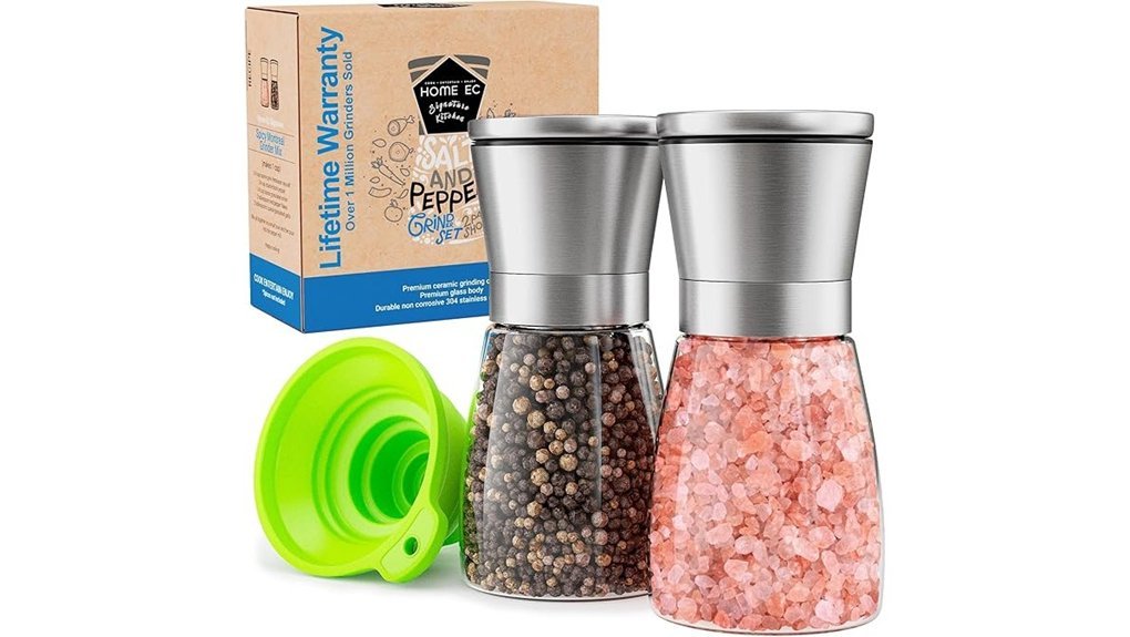 stainless steel spice grinders