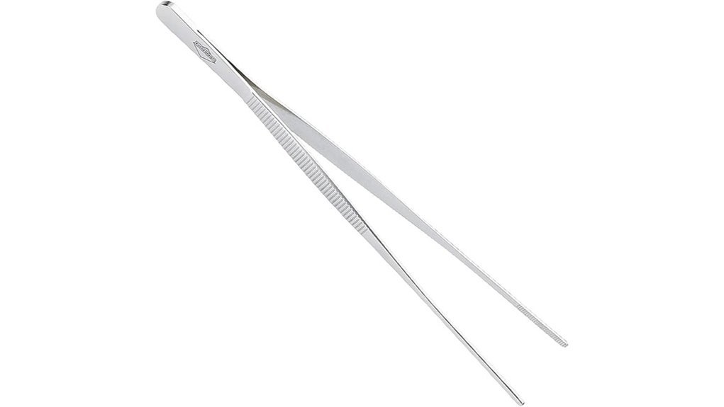 stainless steel tweezer tongs