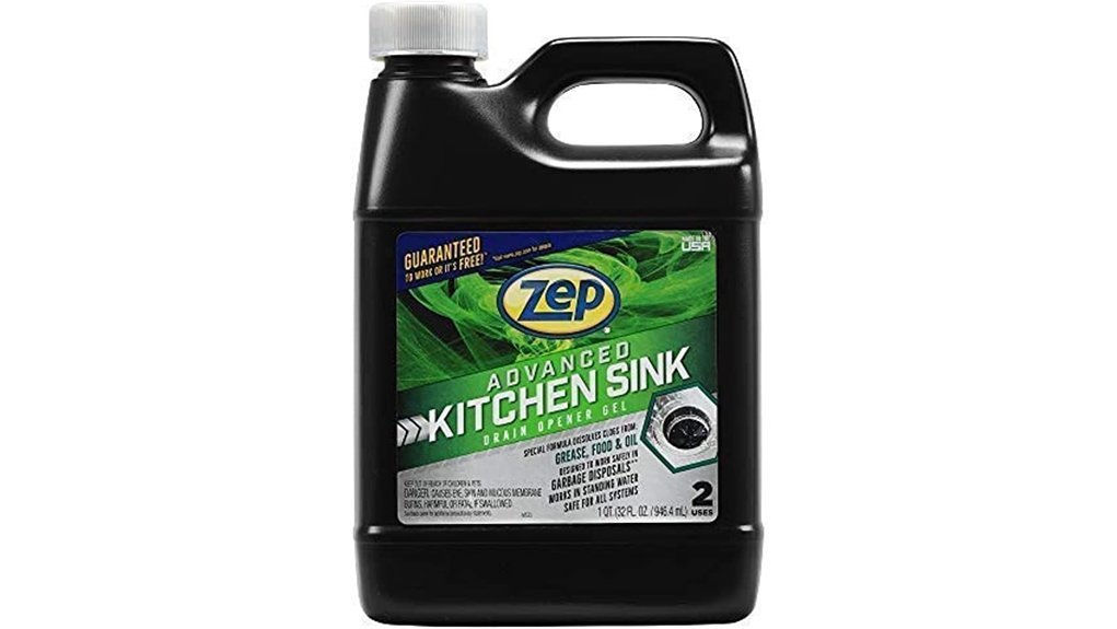 powerful drain cleaner solution