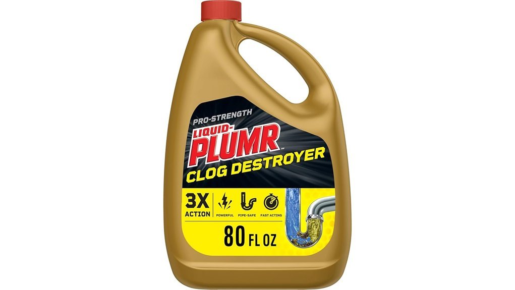 powerful drain cleaner solution