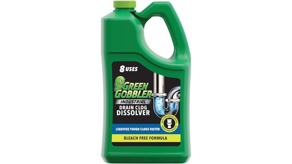 powerful drain cleaning gel
