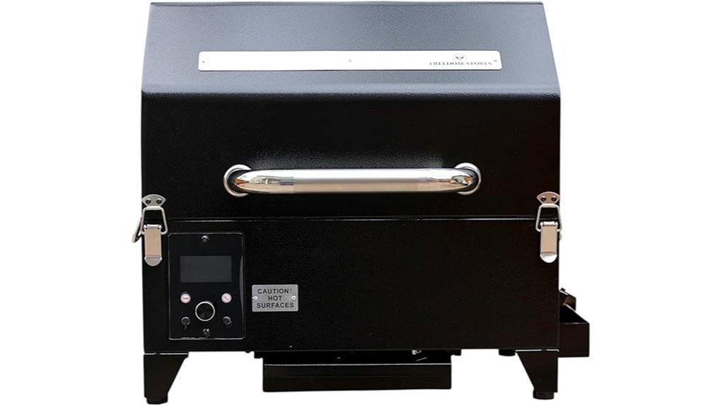 portable electric pellet smoker