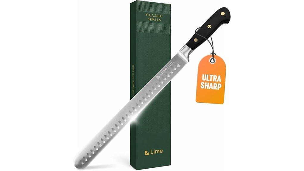 precision brisket slicing knife