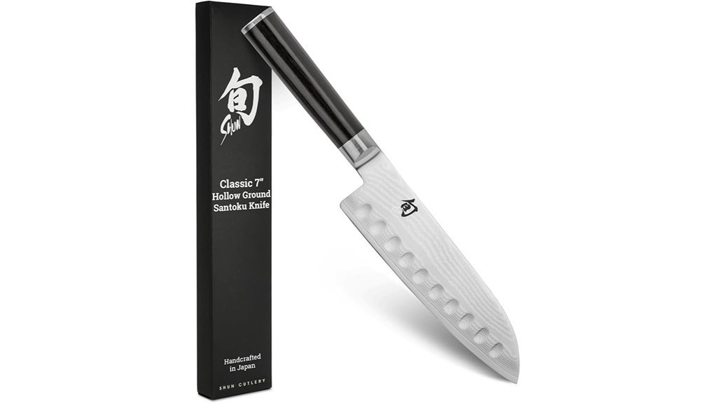 premium damascus santoku knife