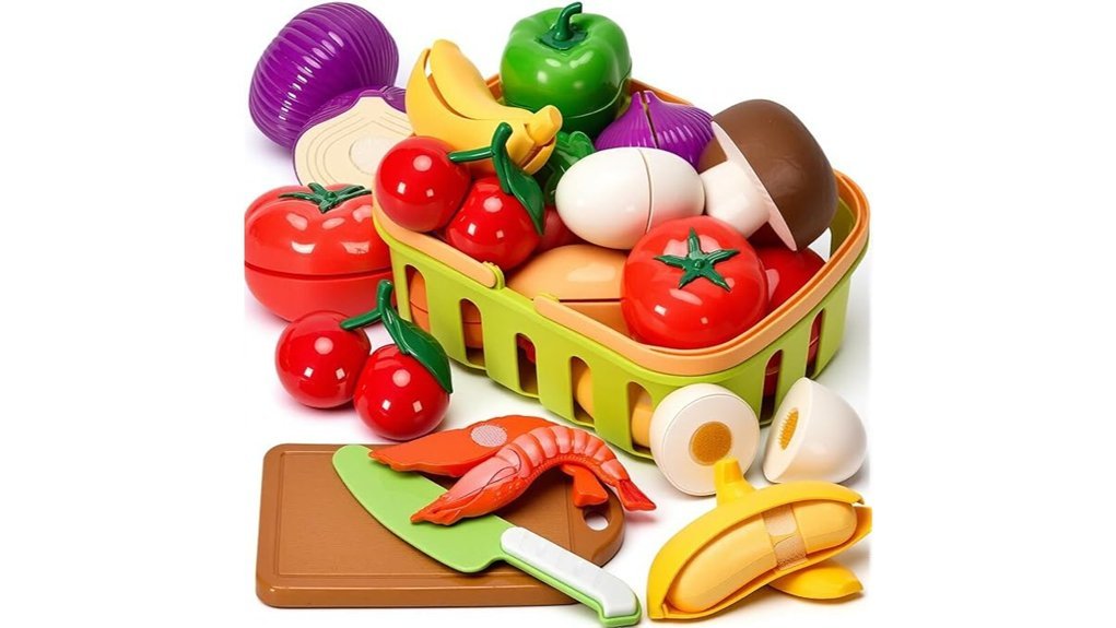 toddler cutting food set