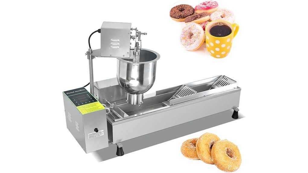 timer equipped donut machine