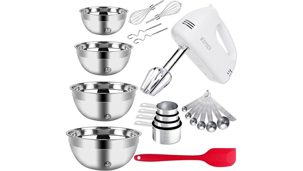 versatile mixing bowl set