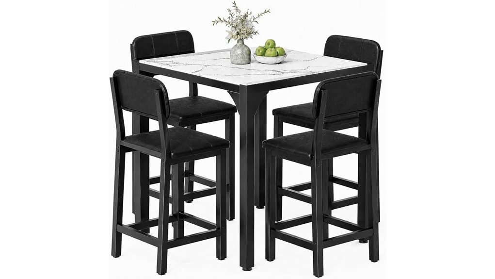 counter height dining set