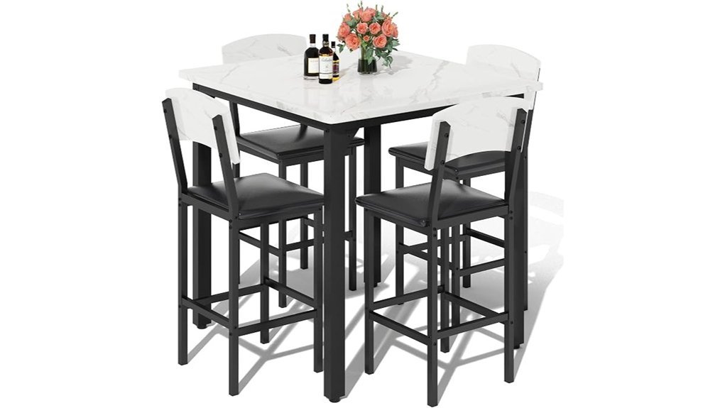 counter height dining set