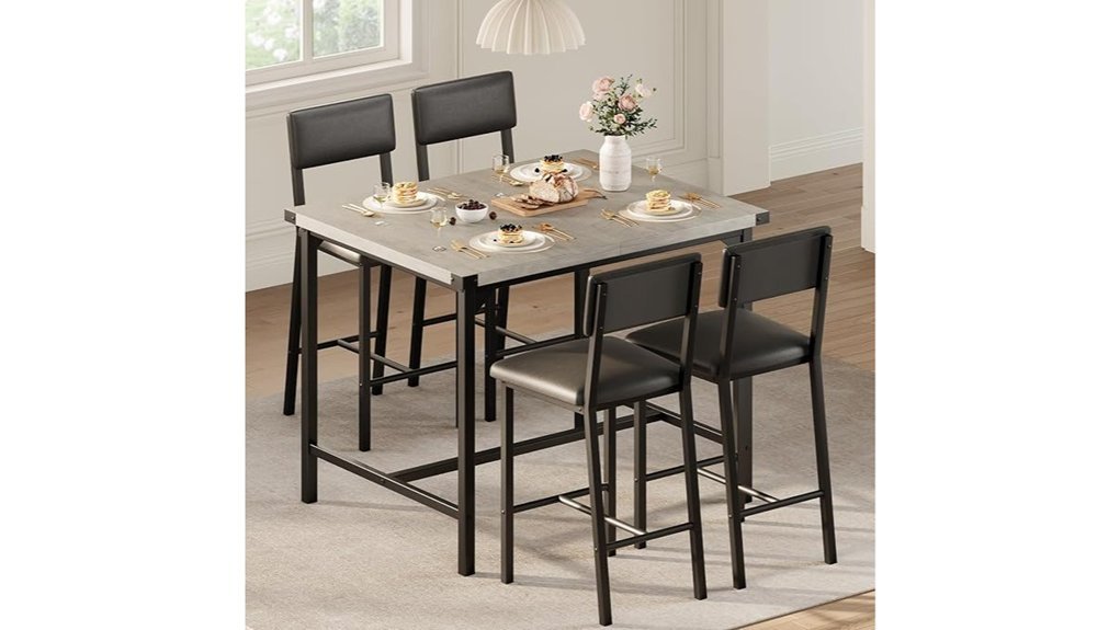 counter height dining set