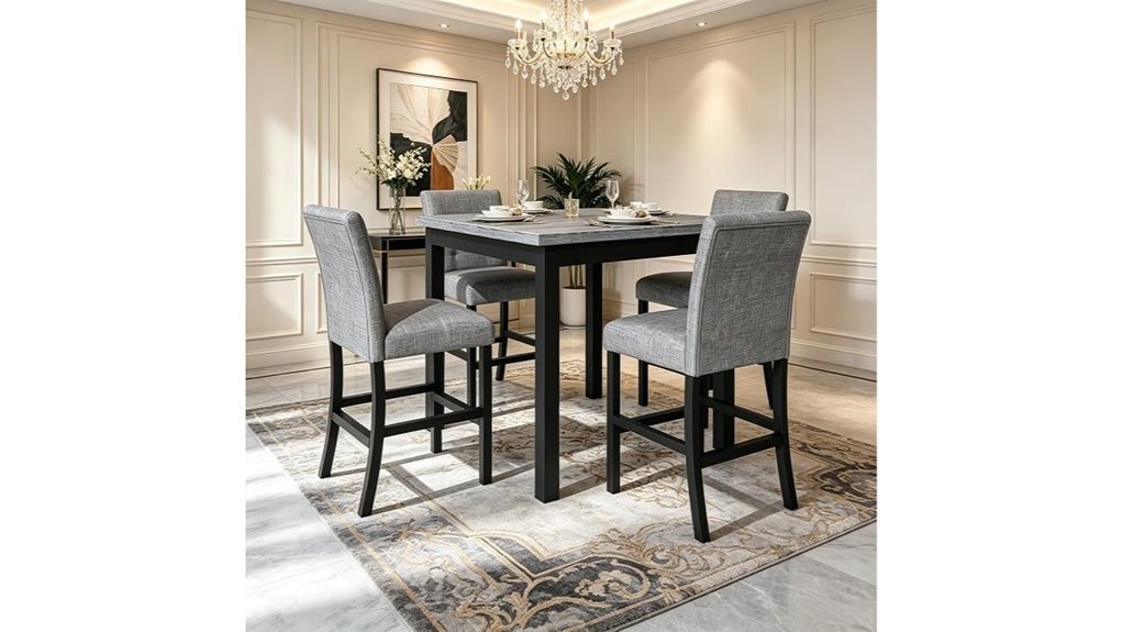 counter height dining set