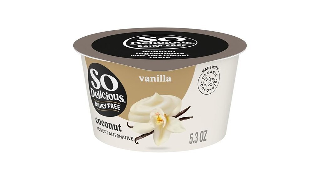 coconut milk vanilla yogurt